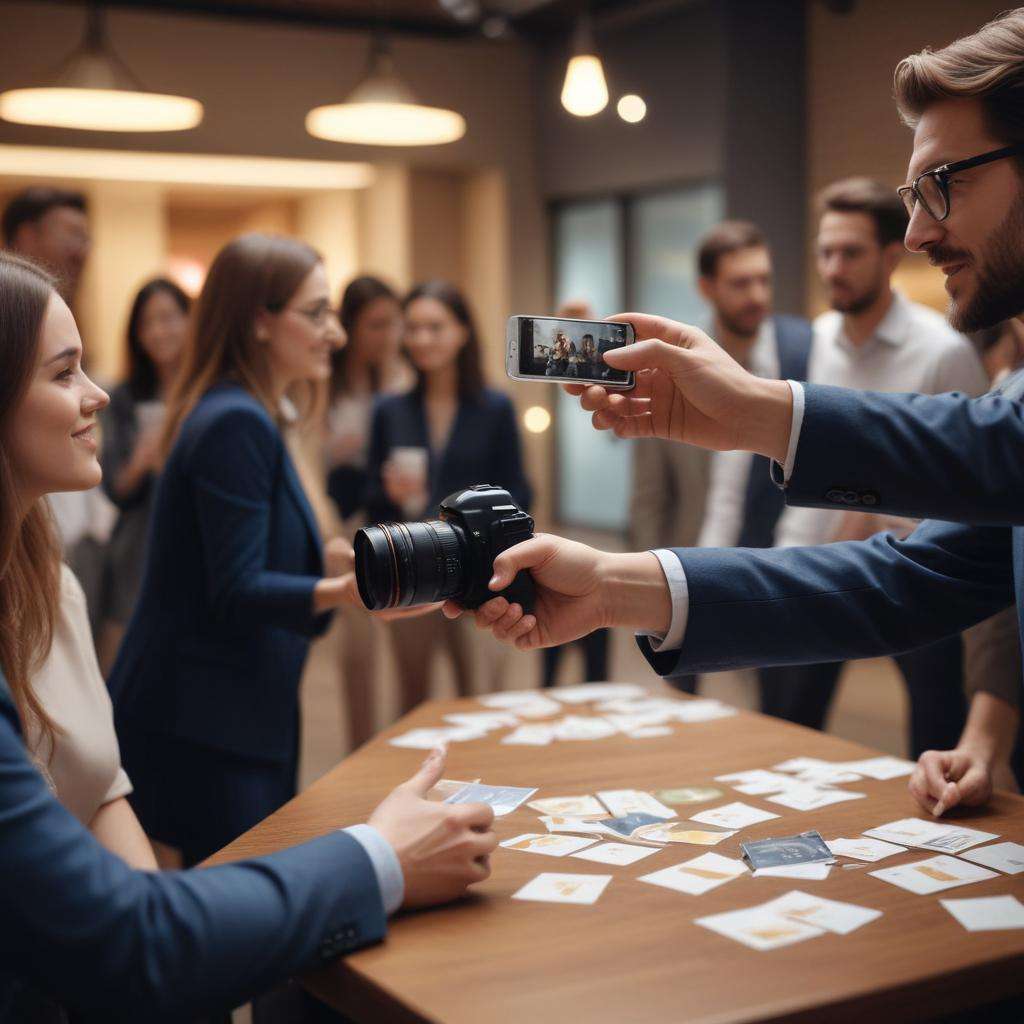 People engaging in follow-up conversations to maintain connections